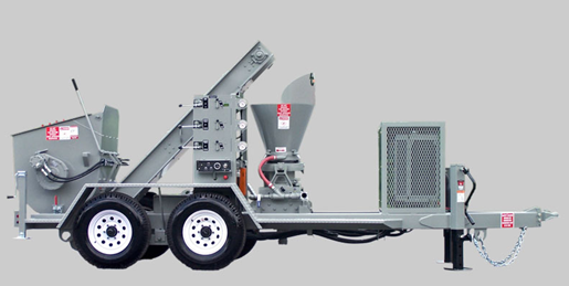 Dampcon Rig Ideal for Refractory Gunning